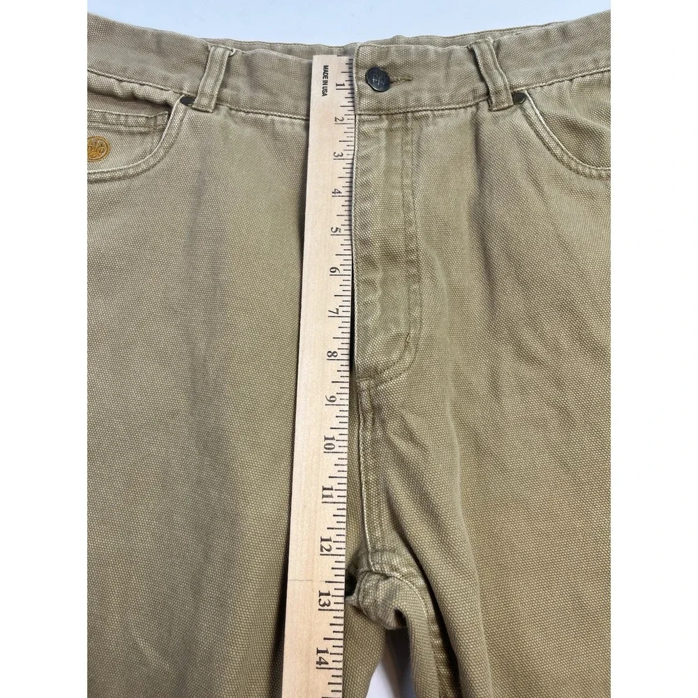 Beretta Jeans Men's Size 38 / 36x26 Relaxed Fit Straight Leg Khaki Tan Hunting